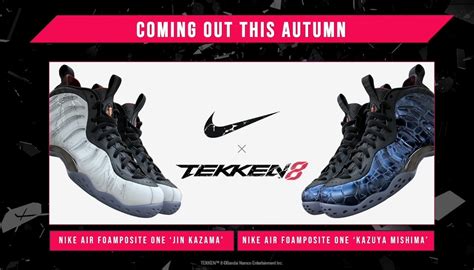 Tekken 8 Nike Foamposite One HF6367